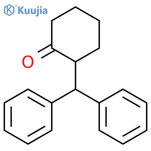 Cyclohexanone, 2-(diphenylmethyl)- structure