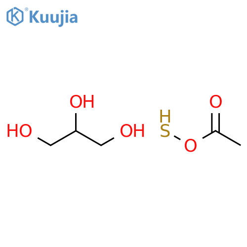 Glycerol monomercaptoacetate structure
