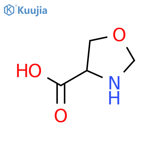Oxazolidine-4-carboxylic acid structure