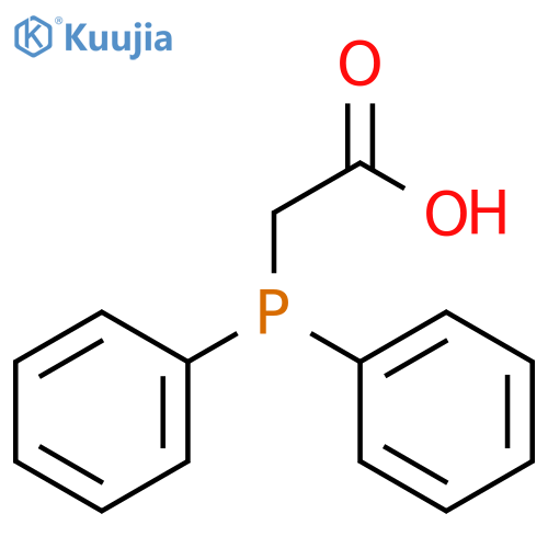 Carboxymethyldiphenylphosphine structure