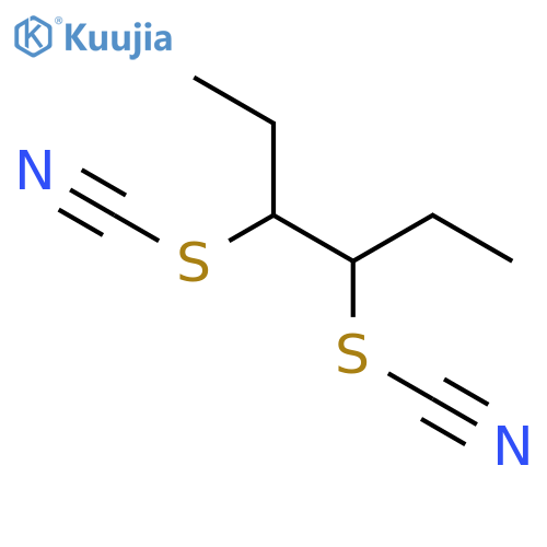 Thiocyanic acid,1,2-diethyl-1,2-ethanediyl ester, (R*,S*)- (9CI) structure