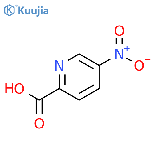 5-nitropyridine-2-carboxylic acid structure