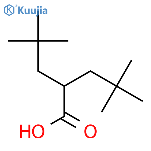 Pentanoic acid,2-(2,2-dimethylpropyl)-4,4-dimethyl- structure