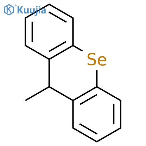 9H-Selenoxanthene, 9-methyl- structure