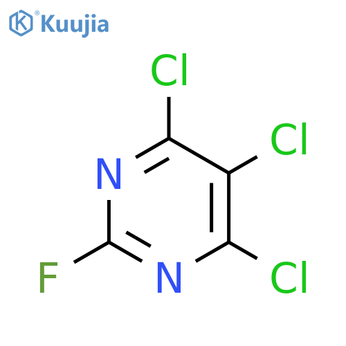 Pyrimidine, 4,5,6-trichloro-2-fluoro- structure