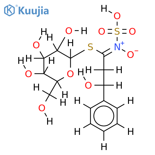 (2S)-Glucobarbarin structure