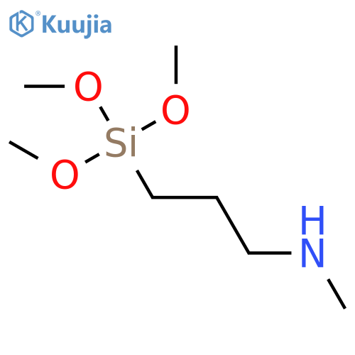N-Methylaminopropyltrimethoxysilane structure