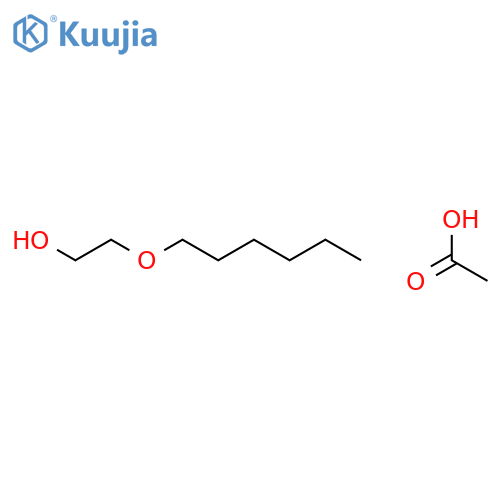 Ethanol, 2-(hexyloxy)-, acetate structure