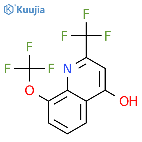 8-(Trifluoromethoxy)-2-(trifluoromethyl)quinolin-4-ol structure