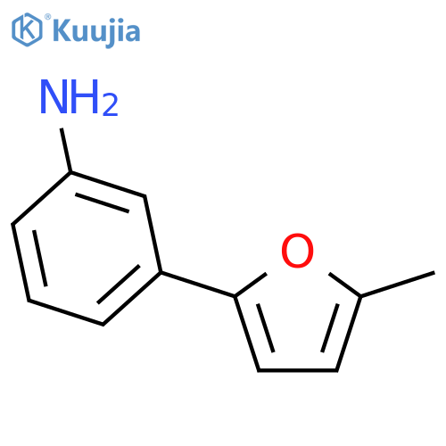 3-(5-Methyl-furan-2-yl)-phenylamine structure