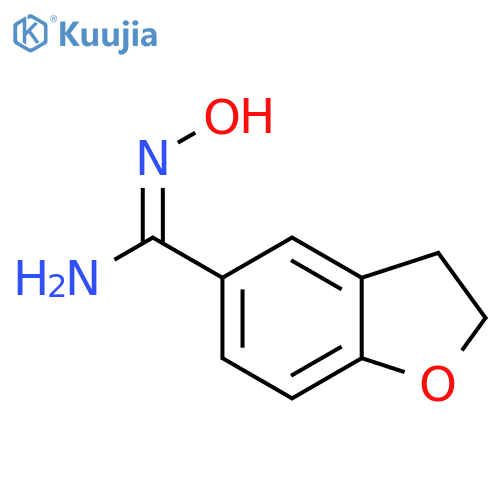 2,3-Dihydrobenzobfuran-5-amidoxime structure