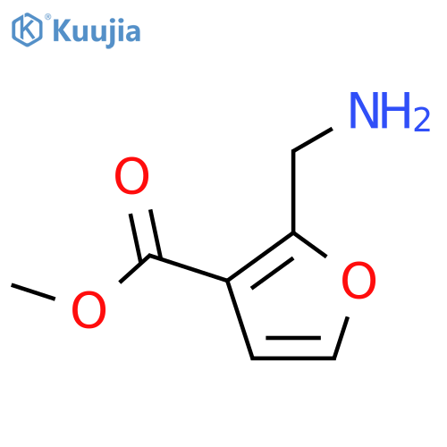 methyl 2-(aminomethyl)furan-3-carboxylate structure