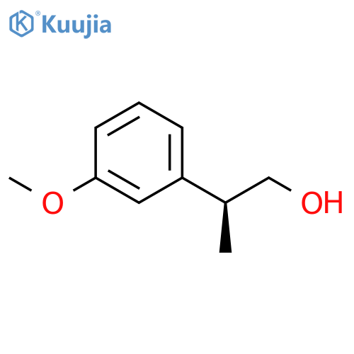 Benzeneethanol, 3-methoxy-β-methyl-, (βS)- structure