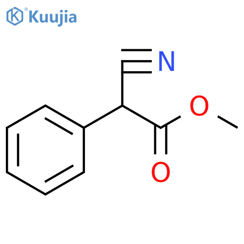 methyl 2-cyano-2-phenylacetate structure