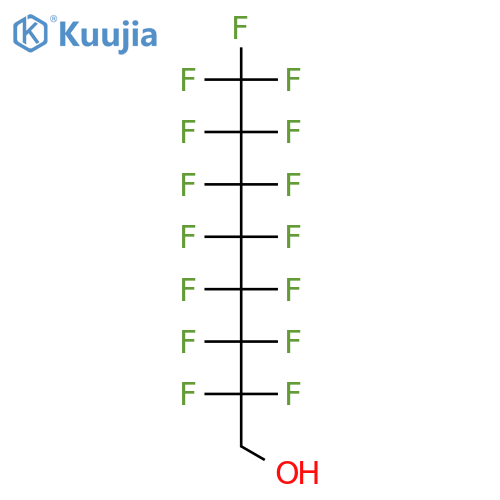 1H,1H-Pentadecafluoro-1-octanol structure