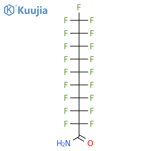 Perfluorodecanamide structure