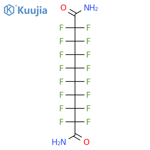 Perfluorosebacamide structure