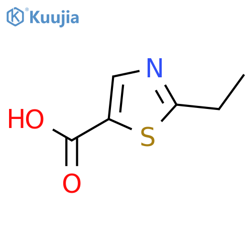 2-ethyl-1,3-thiazole-5-carboxylic acid structure