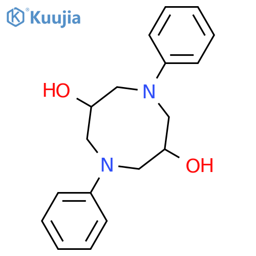 1,5-Diazocine-3,7-diol, octahydro-1,5-diphenyl-, cis- structure