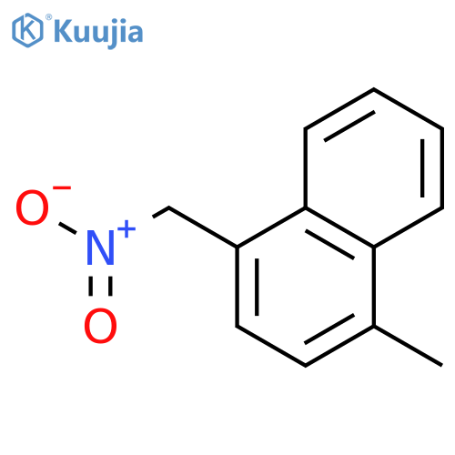 1-methyl-4-(nitromethyl)naphthalene structure