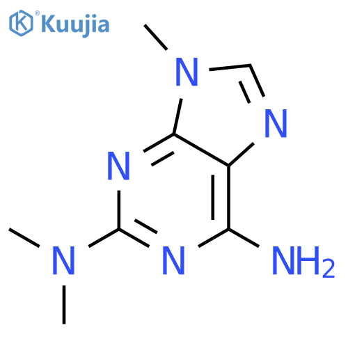 N2,N2,9-trimethyl-9H-Purine-2,6-diamine structure