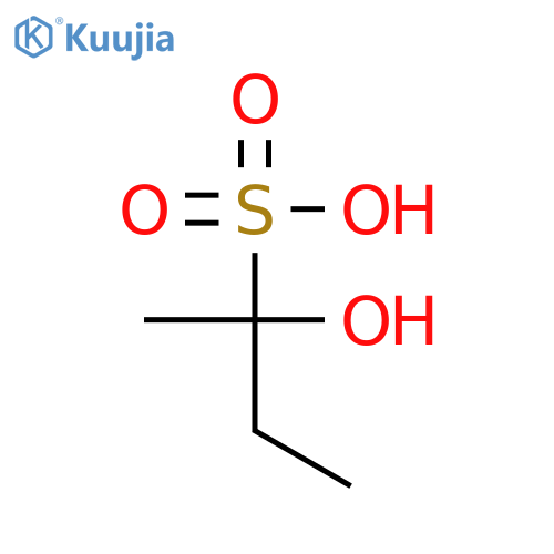2-Butanesulfonic acid,2-hydroxy-, sodium salt (1:1) structure