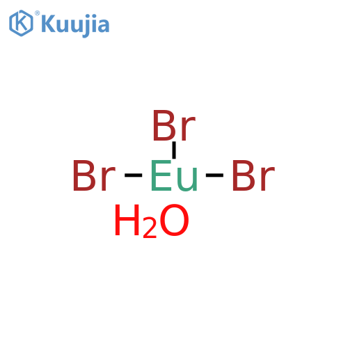 Europium bromide (EuBr3), monohydrate (9CI) structure