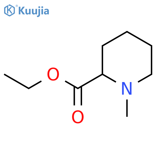 Ethyl 1-methylpiperidine-2-carboxylate structure