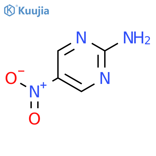 2-Amino-5-nitropyrimidine structure