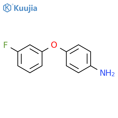 4-(3-fluorophenoxy)aniline structure