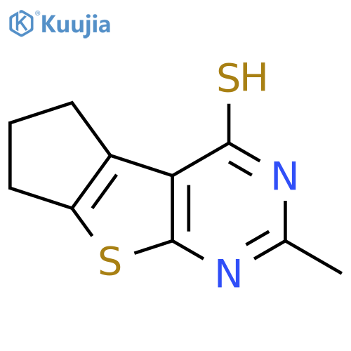 10-methyl-7-thia-9,11-diazatricyclo6.4.0.0^{2,6}dodeca-1(8),2(6),9,11-tetraene-12-thiol structure