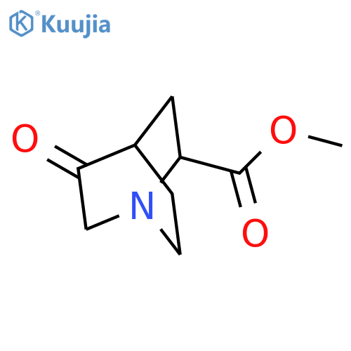 methyl 5-oxo-1-azabicyclo[2.2.2]octane-2-carboxylate structure