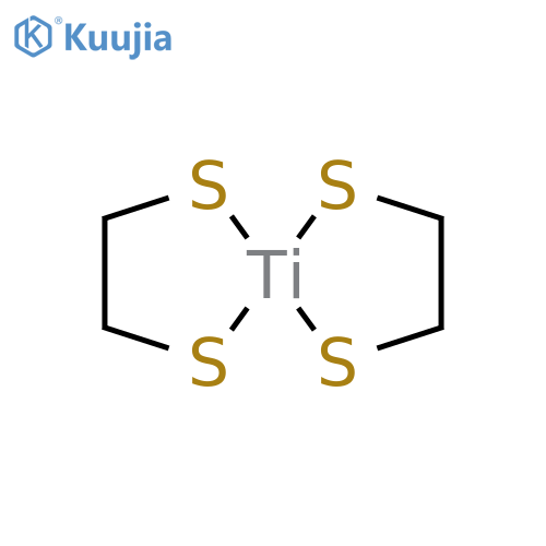 Titanium,bis[1,2-ethanedithiolato(2-)-kS,kS']- (9CI) structure