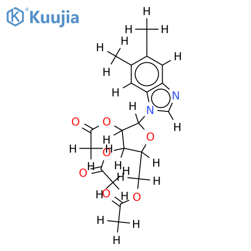 2,3,5-Tri-Ac,picrate-beta-D-Ribazole structure