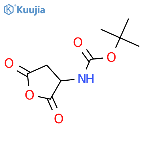 (S)-tert-Butyl (2,5-dioxotetrahydrofuran-3-yl)carbamate structure