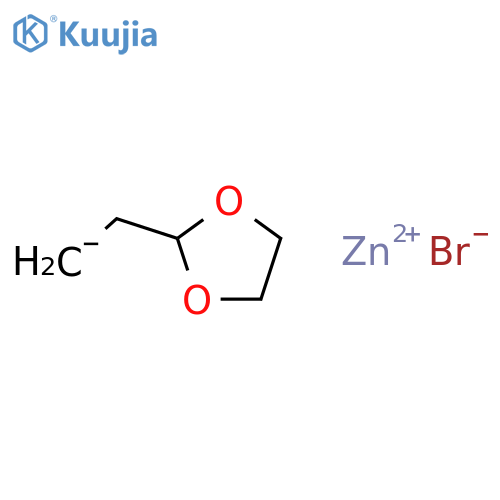 (1,3-Dioxolan-2-ylethyl)zinc bromide, 0.50 M in THF structure