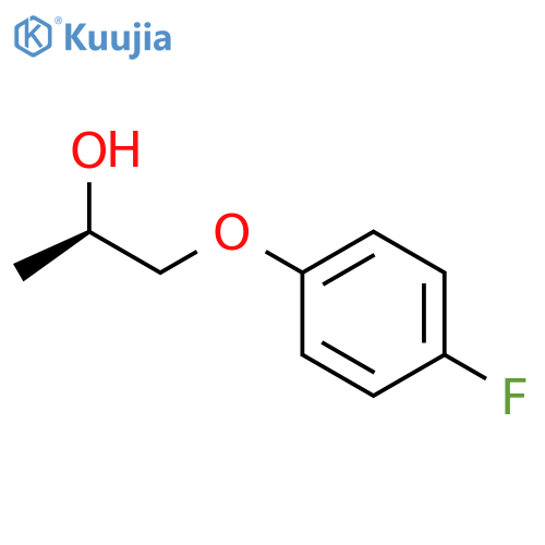 2-Propanol,1-(4-fluorophenoxy)-, (2R)- structure