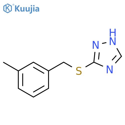 3-Methylbenzyl 1H-1,2,4-Triazol-3-yl Sulfide structure