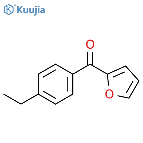(4-ethylphenyl)-(furan-2-yl)methanone structure