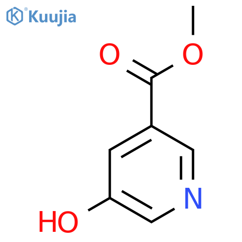 Methyl 5-hydroxynicotinate structure