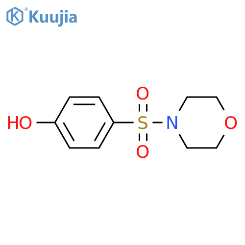 4-(morpholine-4-sulfonyl)phenol structure