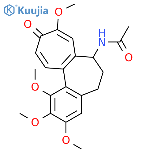 Acetamide,N-(5,6,7,10-tetrahydro-1,2,3,9-tetramethoxy-10-oxobenzo[a]heptalen-7-yl)- structure