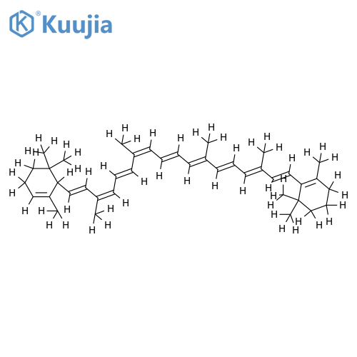 (-)-(S)-alpha-Carotin structure