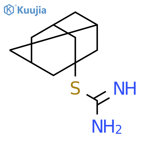 (adamantan-1-ylsulfanyl)methanimidamide hydrobromide structure
