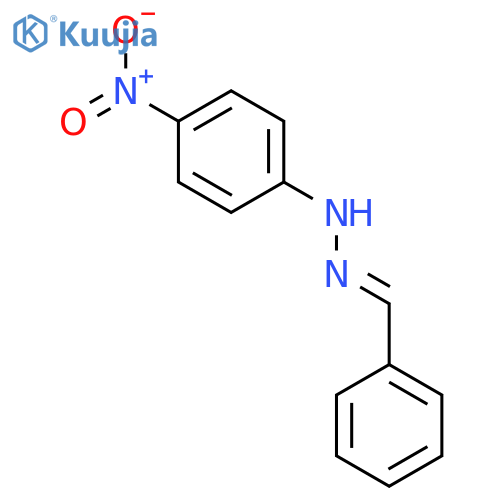 Benzaldehyde,2-(4-nitrophenyl)hydrazone structure