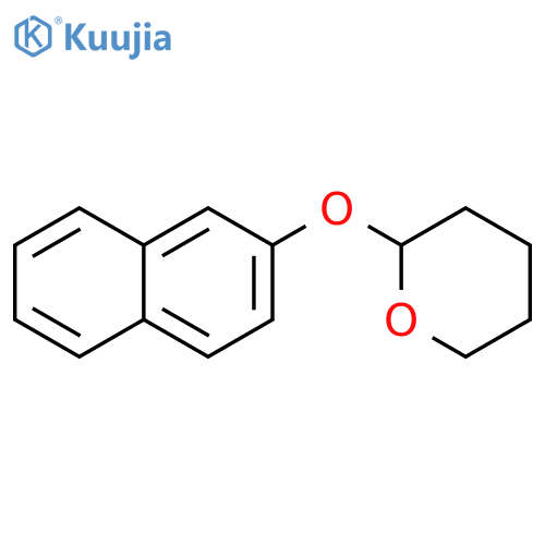 2H-Pyran, tetrahydro-2-(2-naphthalenyloxy)- structure
