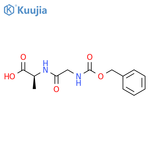 Z-GLY-ALA-OH structure