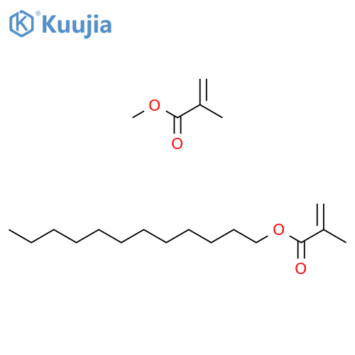 2-Propenoic acid, 2-methyl-, dodecyl ester, polymer with methyl 2-methyl-2-propenoate structure
