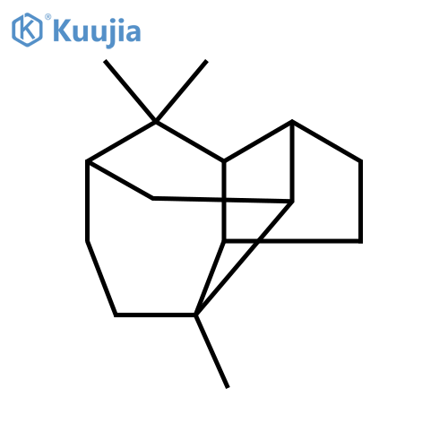 7,1,4-Ethanylylideneazulene,decahydro-4,8,8-trimethyl-, (1R,3aR,4R,7S,8aS,10R)-rel- (9CI) structure