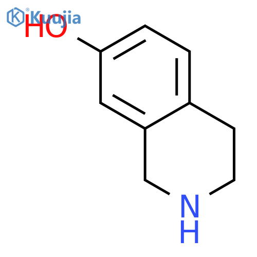 1,2,3,4-Tetrahydroisoquinolin-7-ol structure